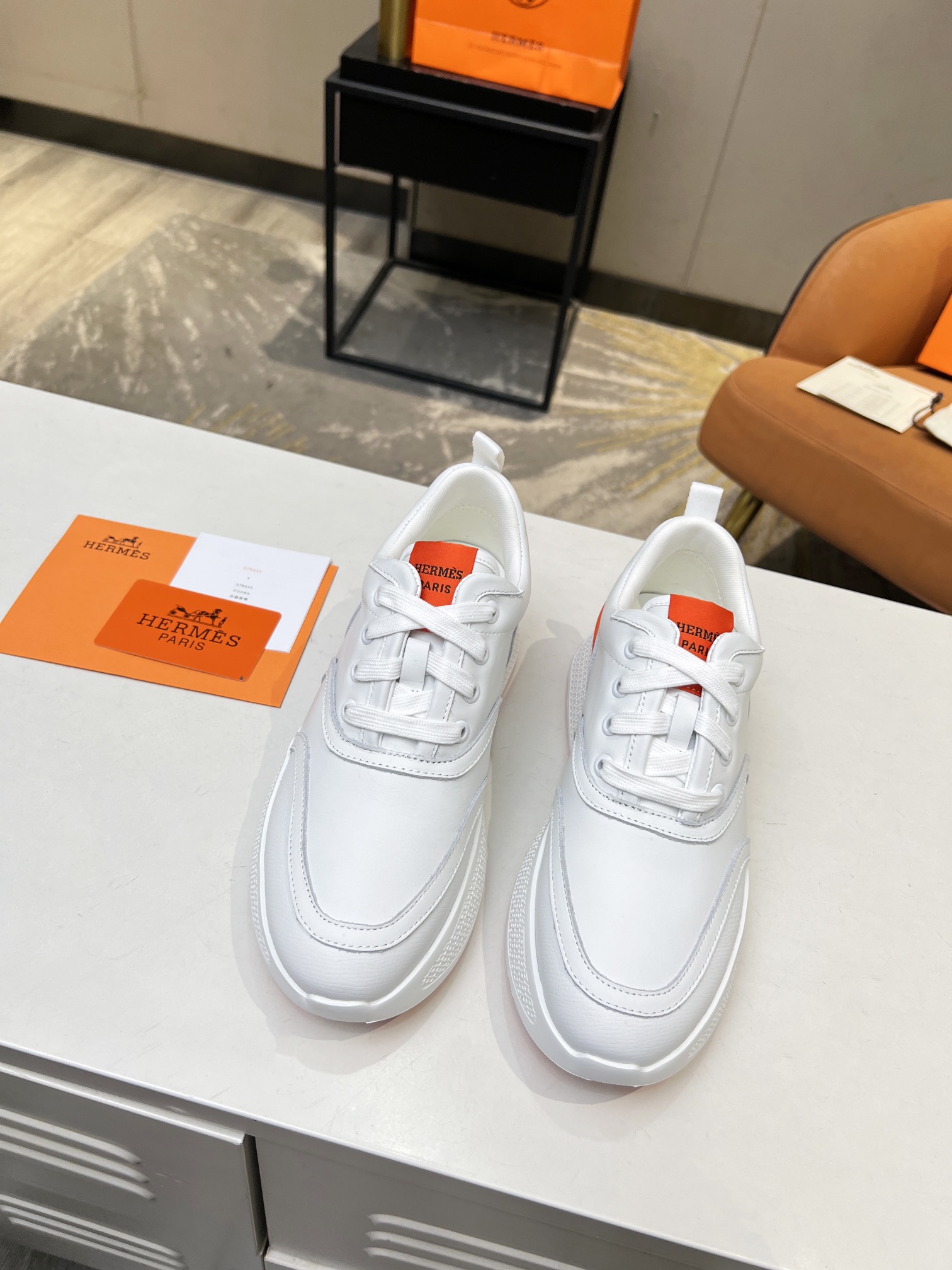 Hermes Giga dad shoes for couples
