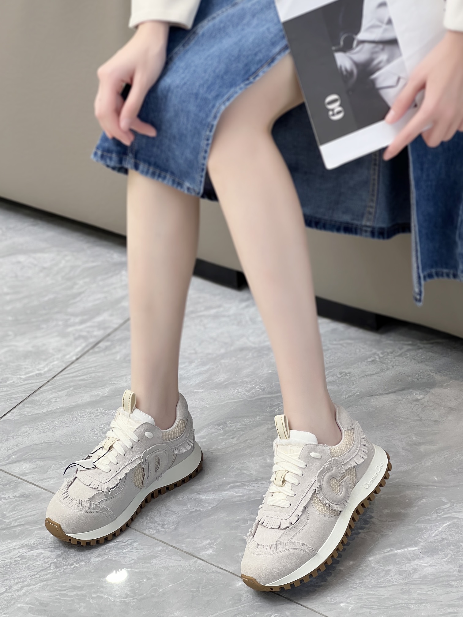 C'est Dior casual trainers