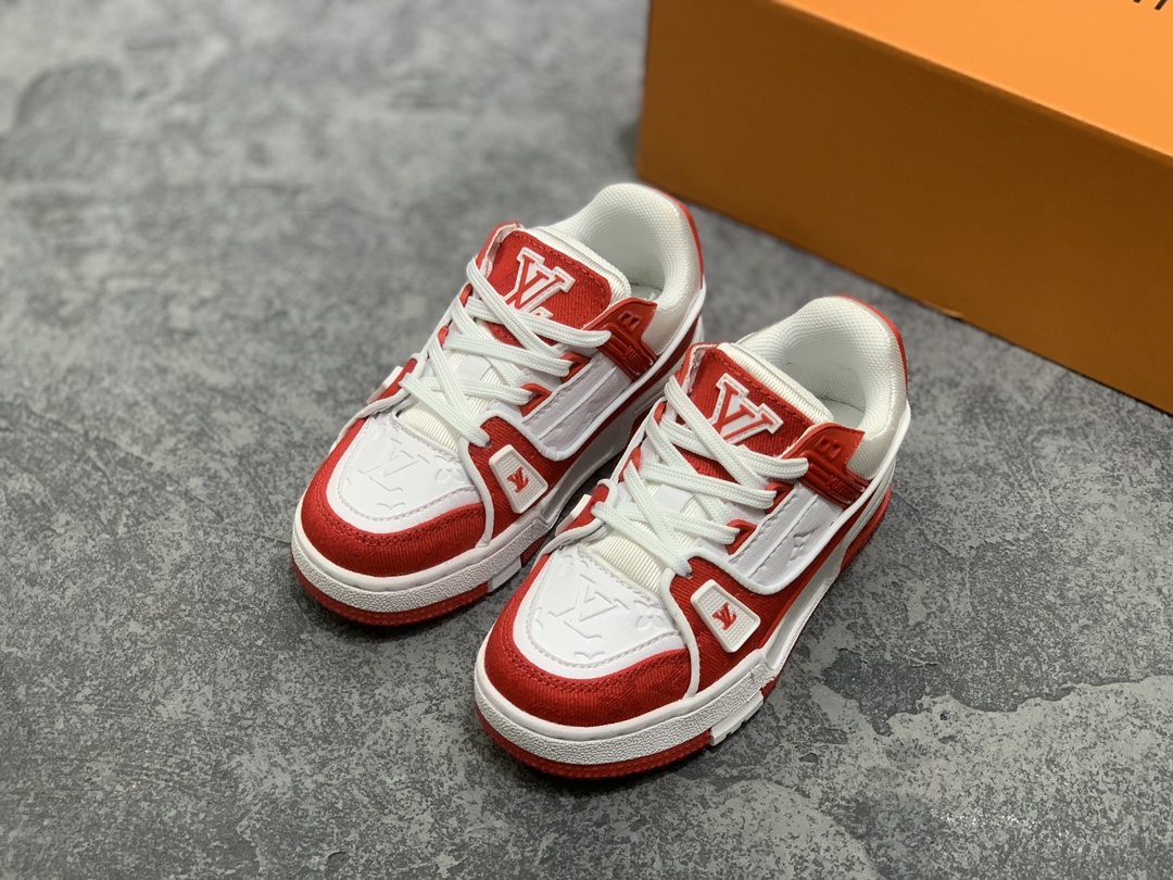 LV Trainer Kids shoes