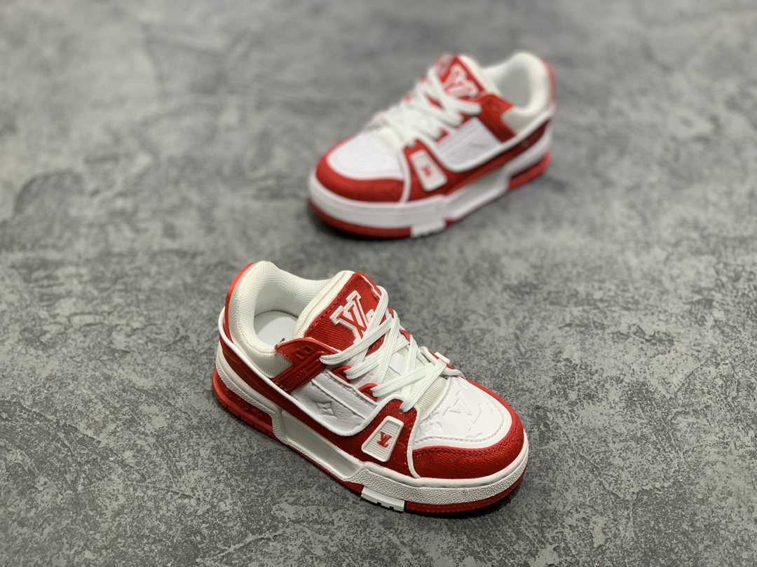 LV Trainer Kids shoes