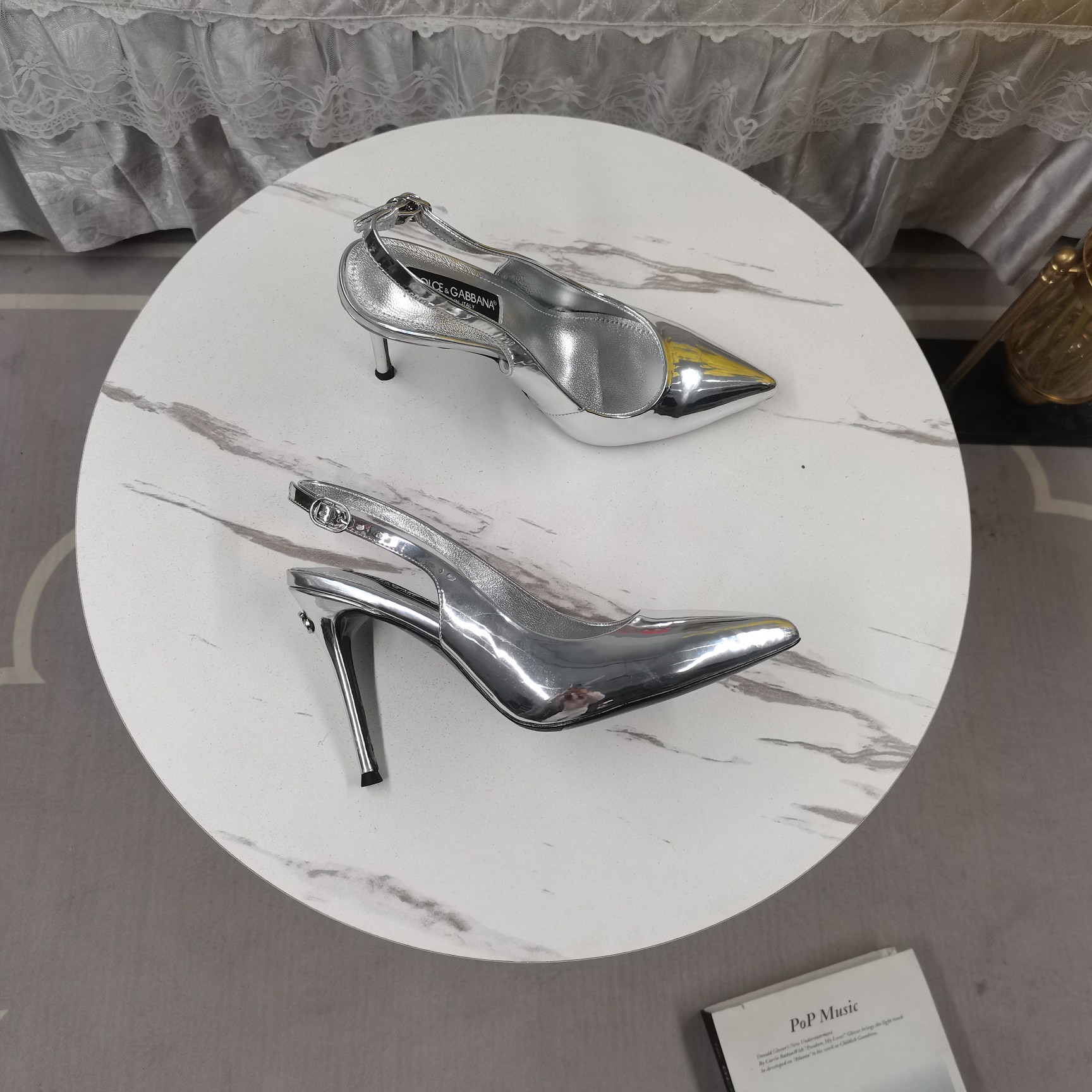 Dolce & Gabbana DG buckle embellished sandals 👠