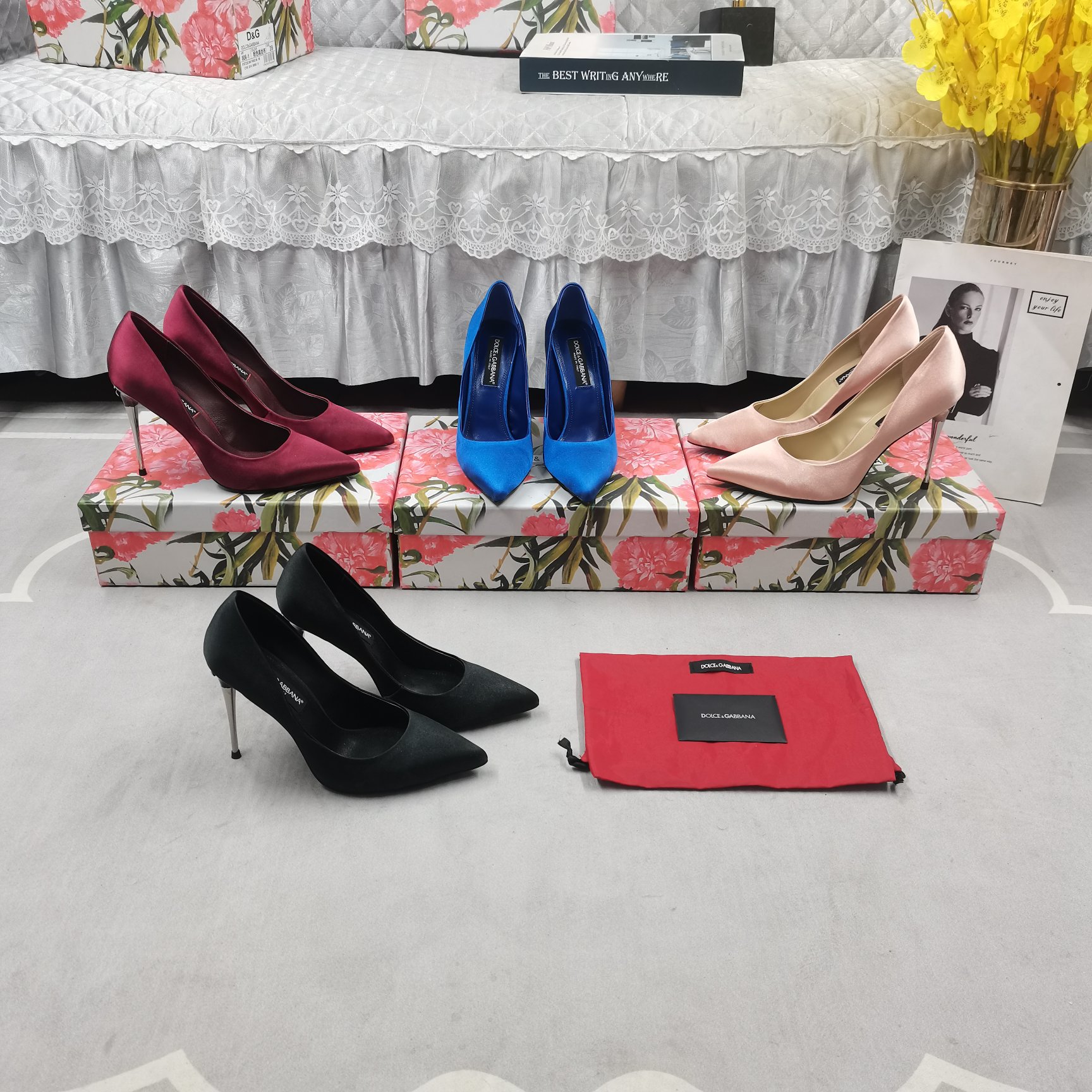 Dolce & Gabbana DG buckle heels 👠