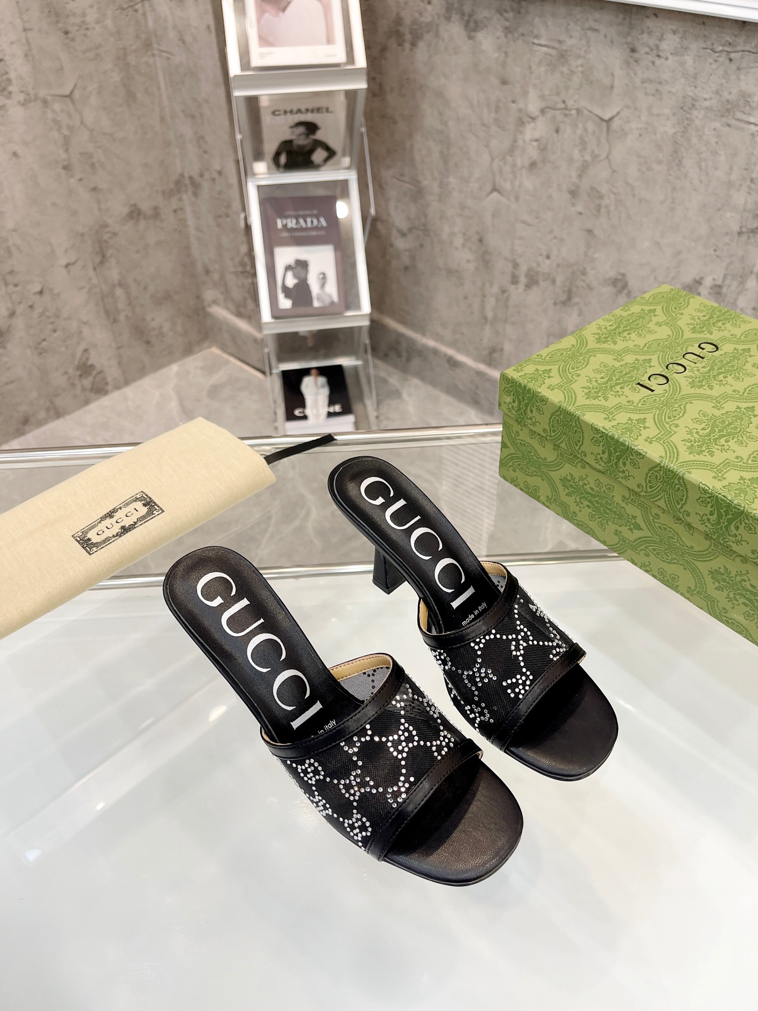 GUCCI HOT DIAMOND HEELS