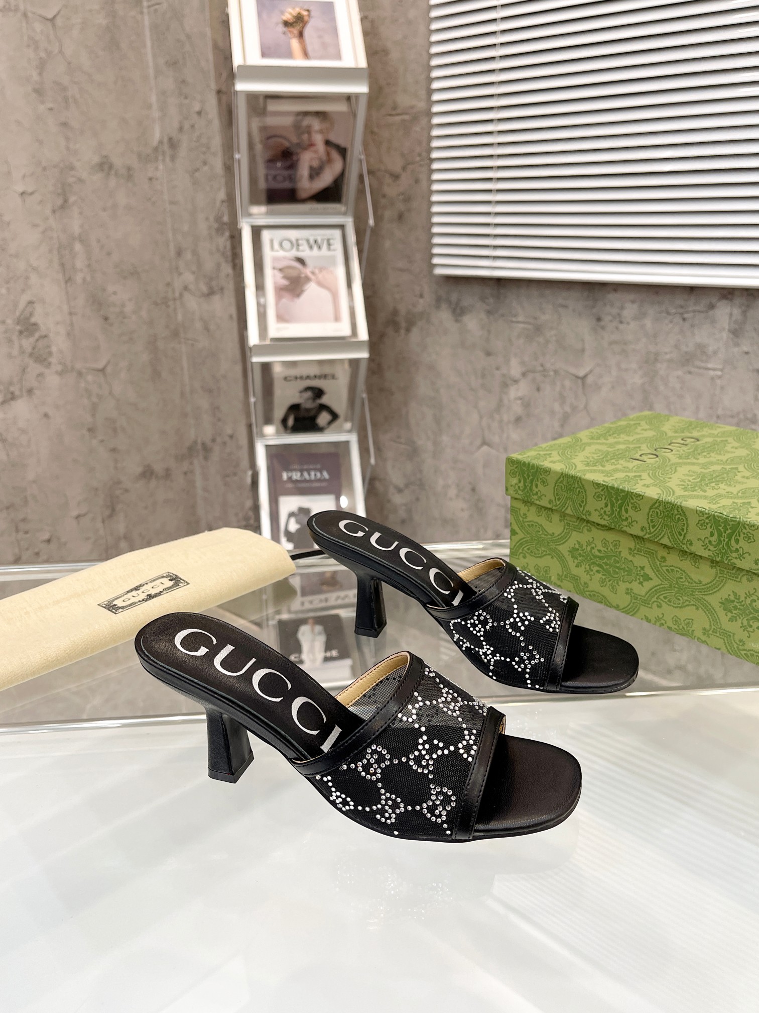GUCCI HOT DIAMOND HEELS
