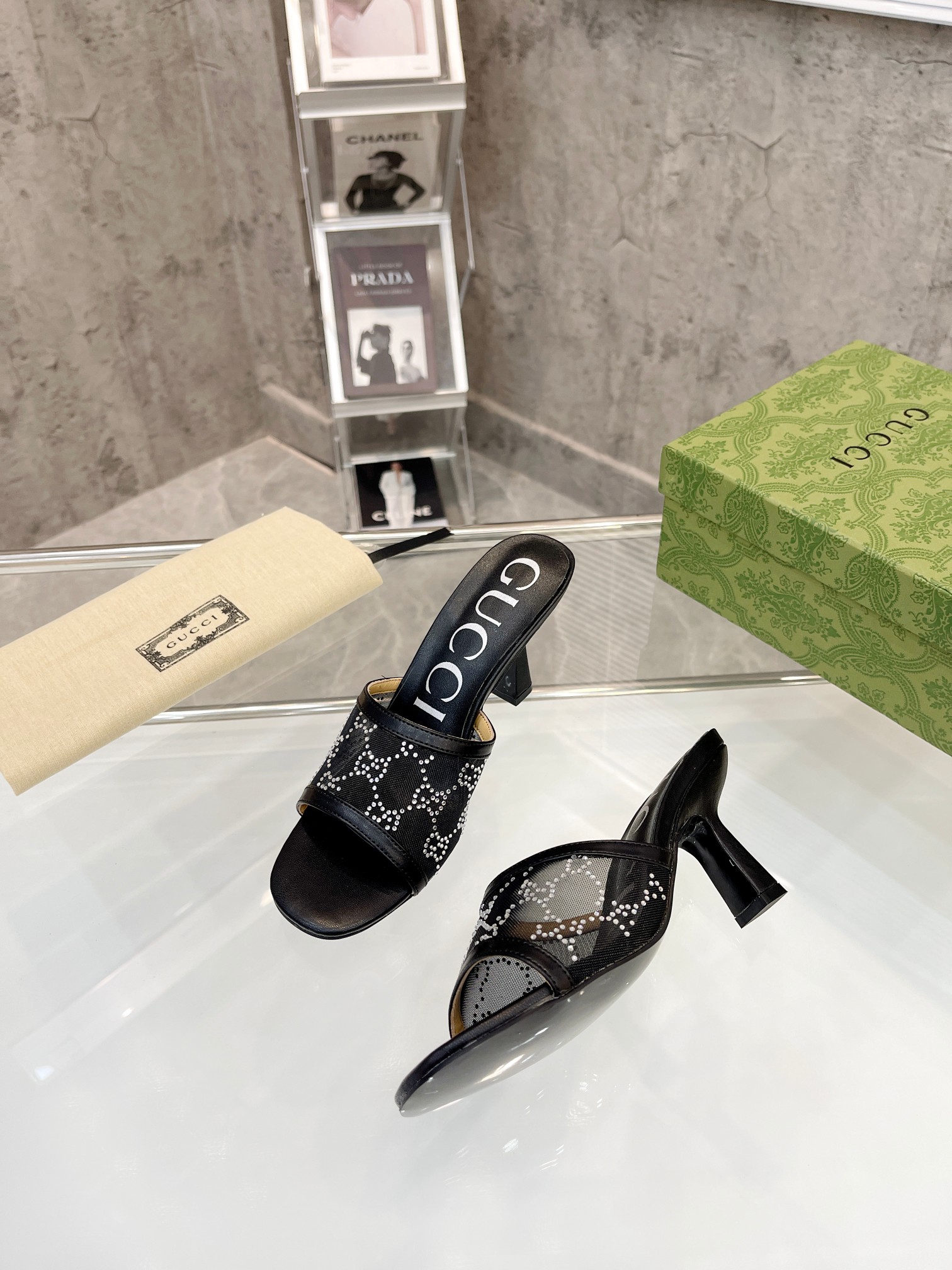 GUCCI HOT DIAMOND HEELS