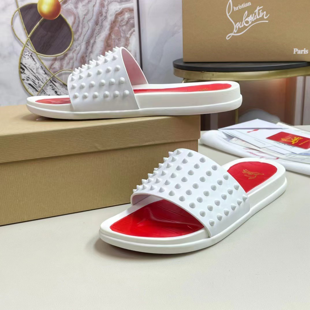 CL Red-soled slippers