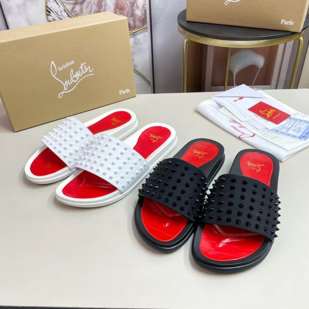 CL Red-soled slippers