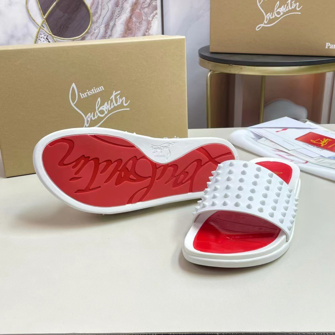 CL Red-soled slippers