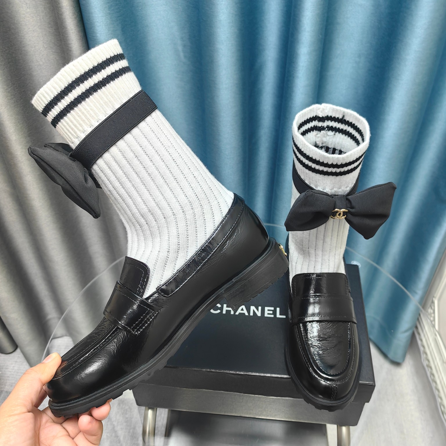 CHANEL Socks, single shoes, boots