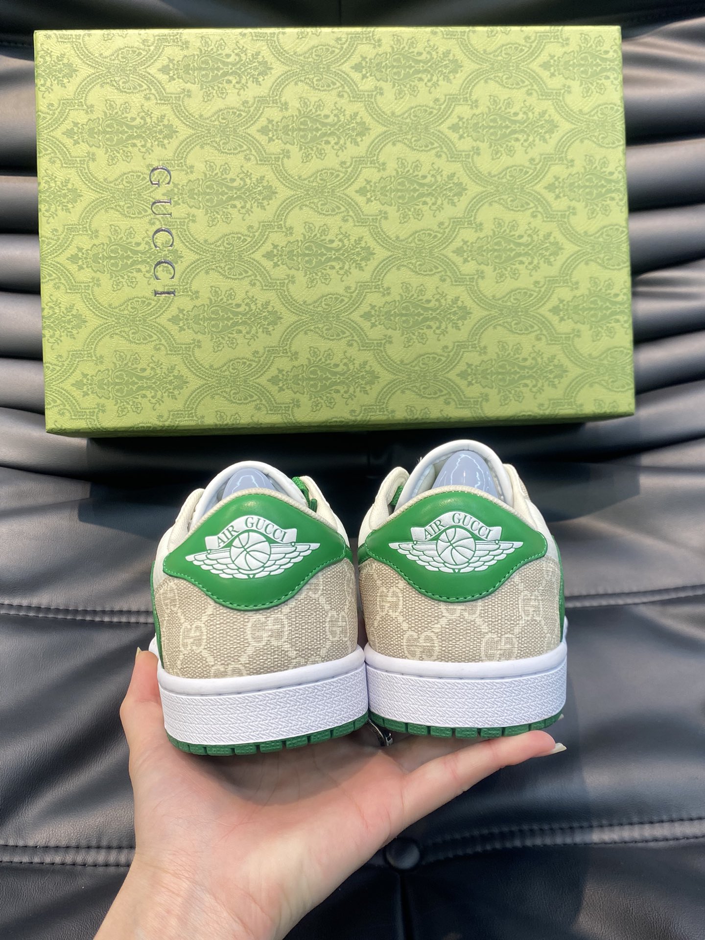 Gucci x nike low-top 🆕 casual sneakers men's shoes