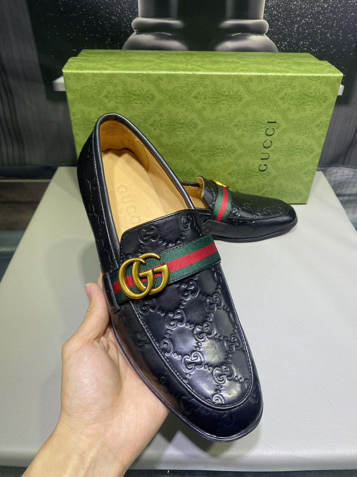 Gucci leather shoes