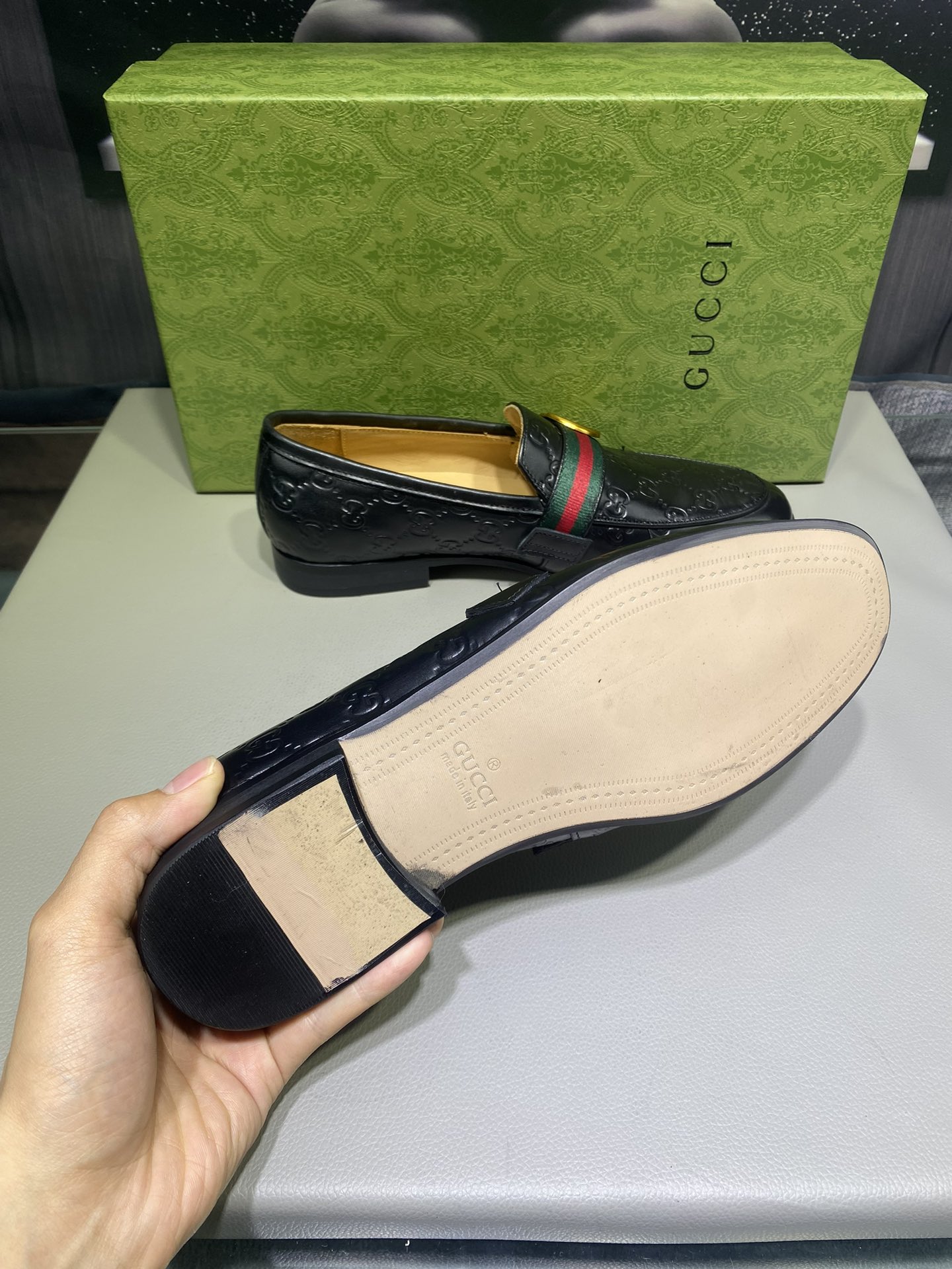 Gucci leather shoes