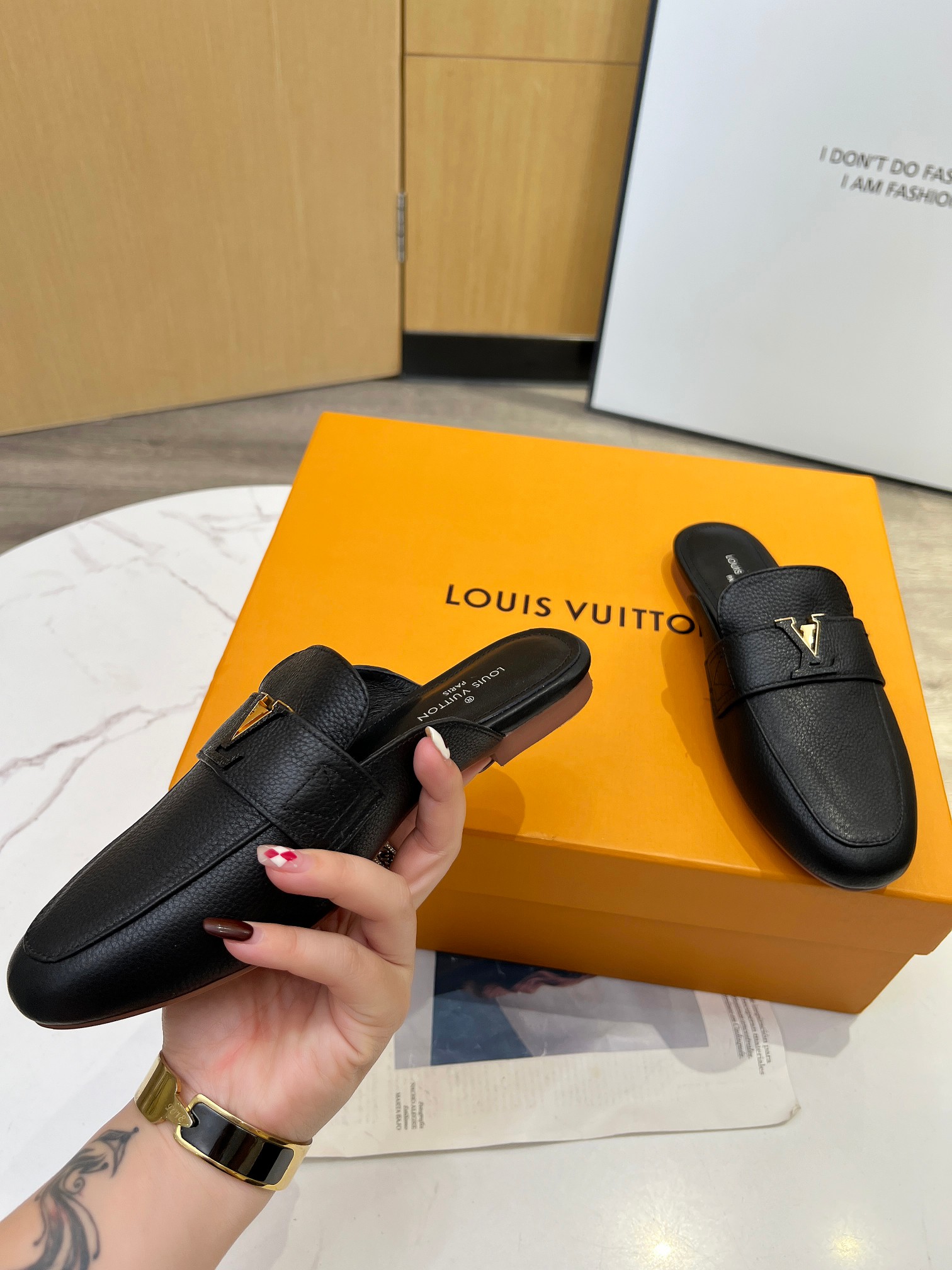 LV loafers