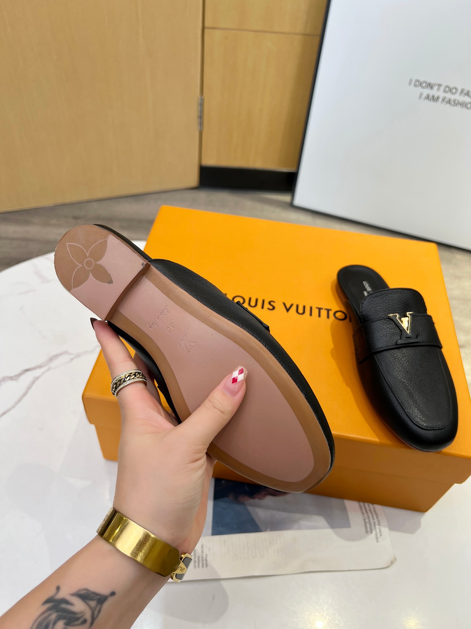 LV loafers