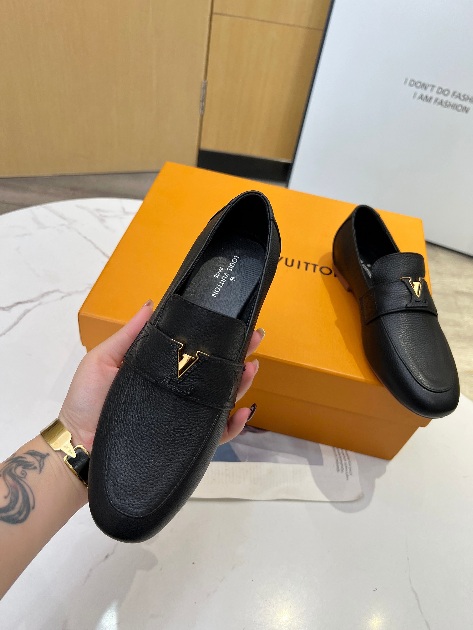 LV loafers