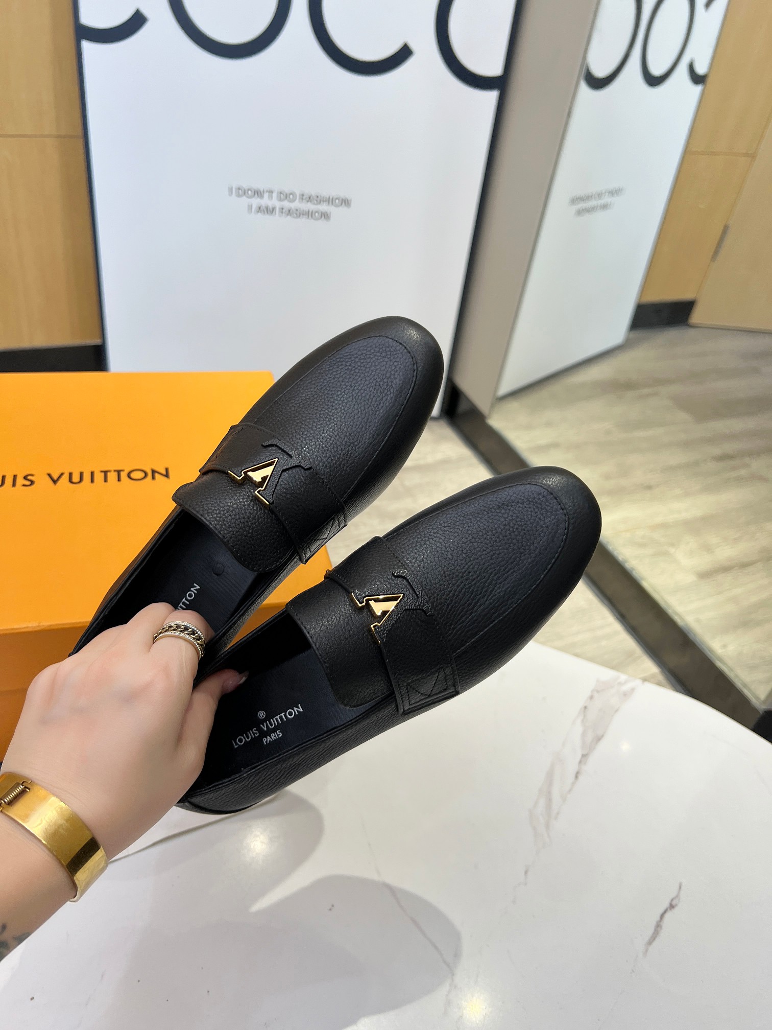 LV loafers