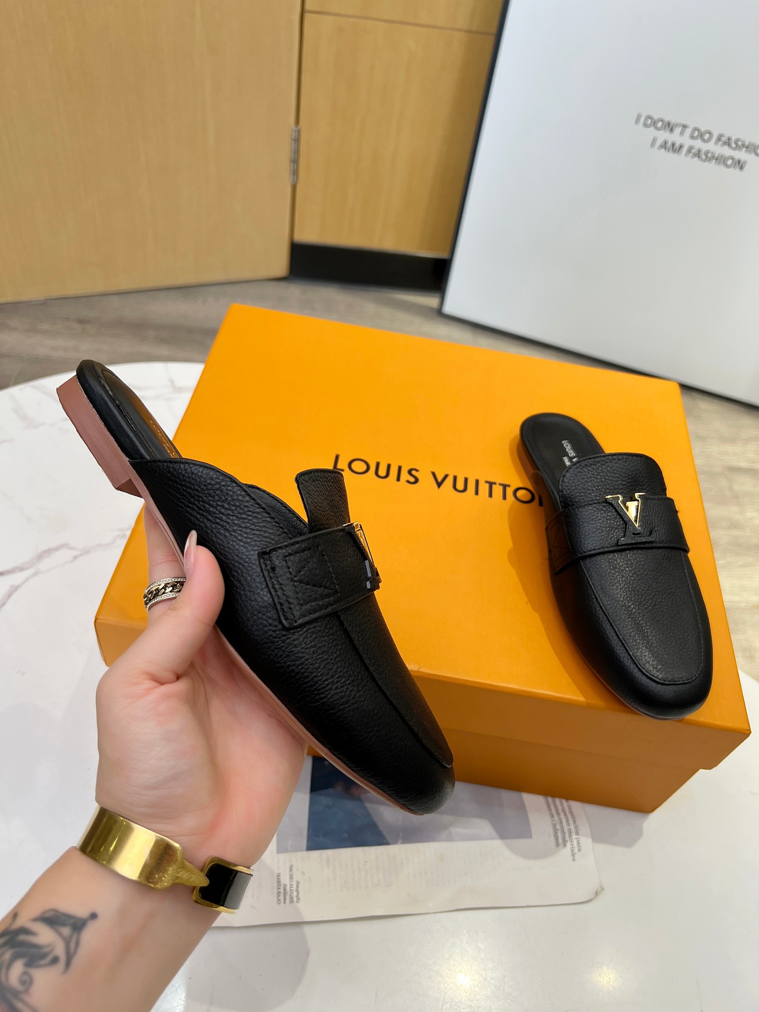 LV loafers
