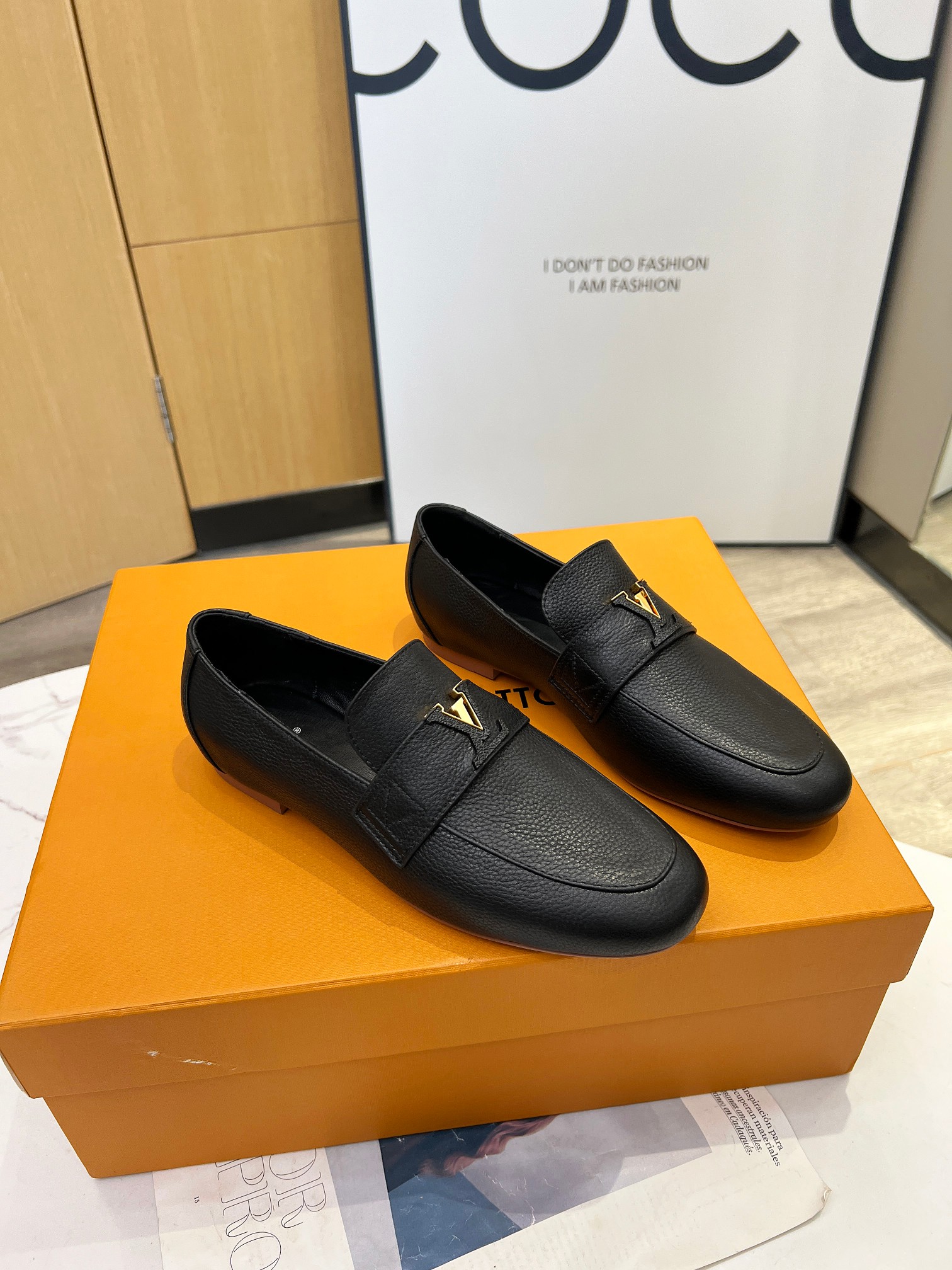 LV loafers