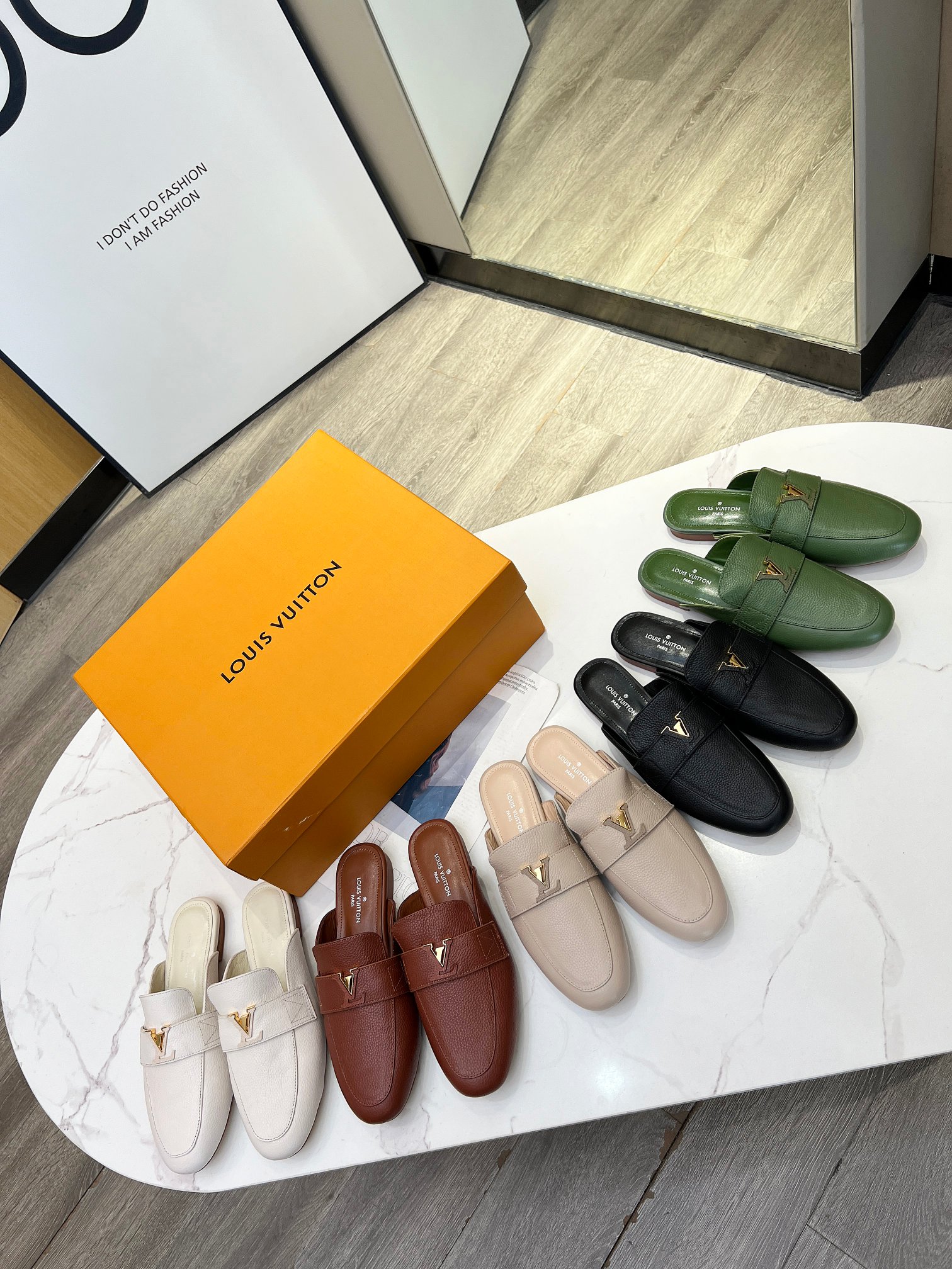 LV loafers