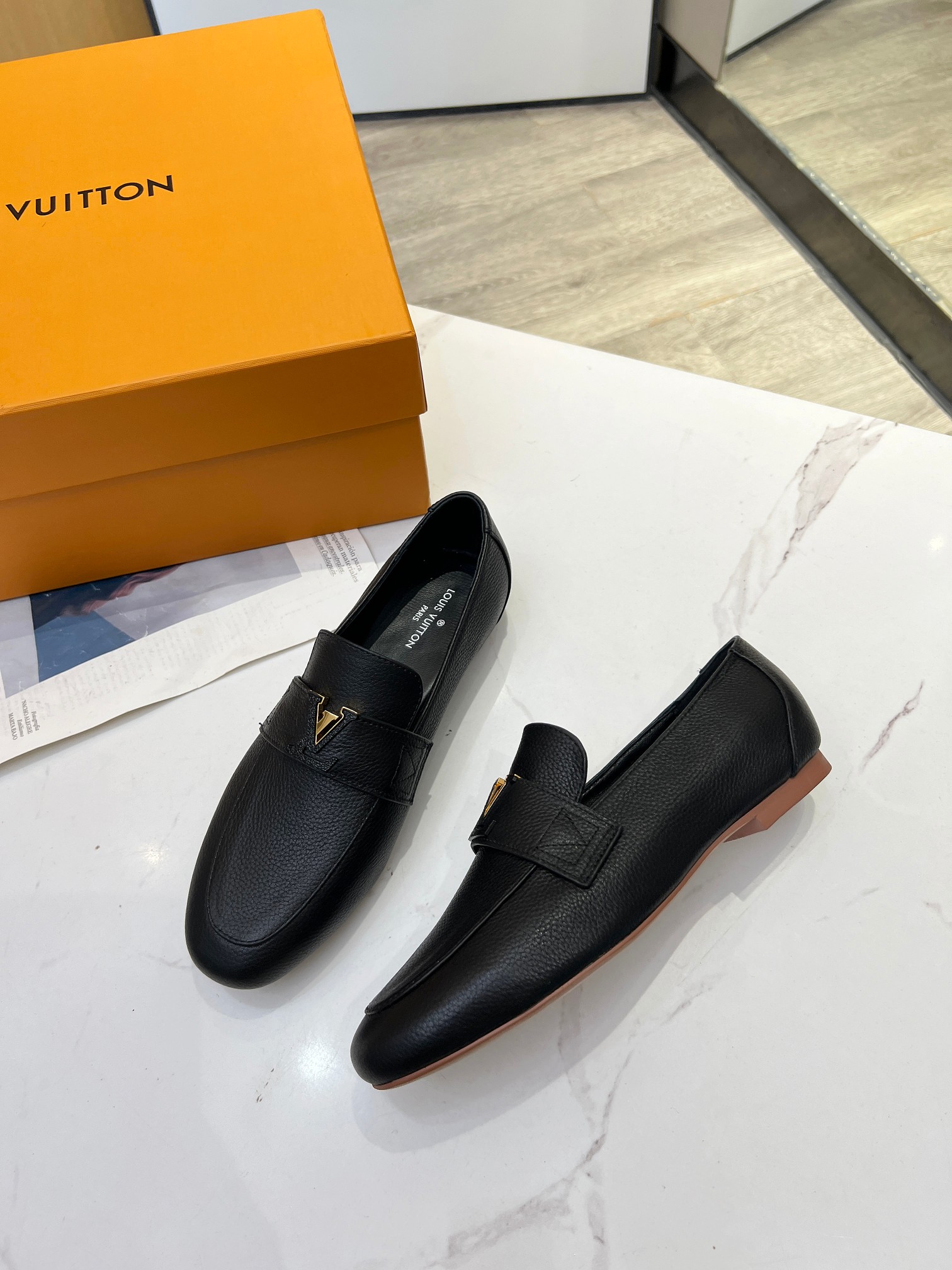 LV loafers