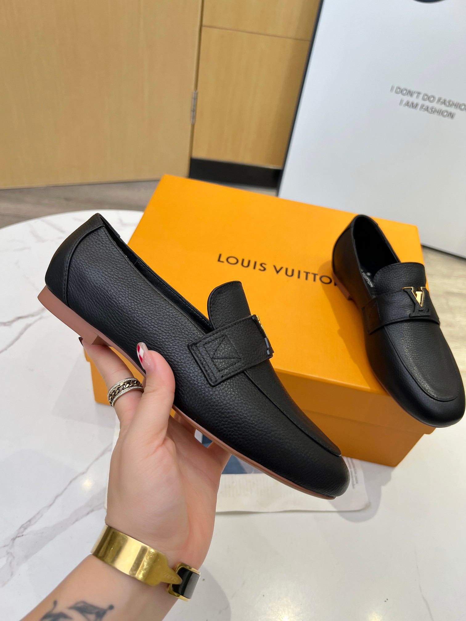 LV loafers