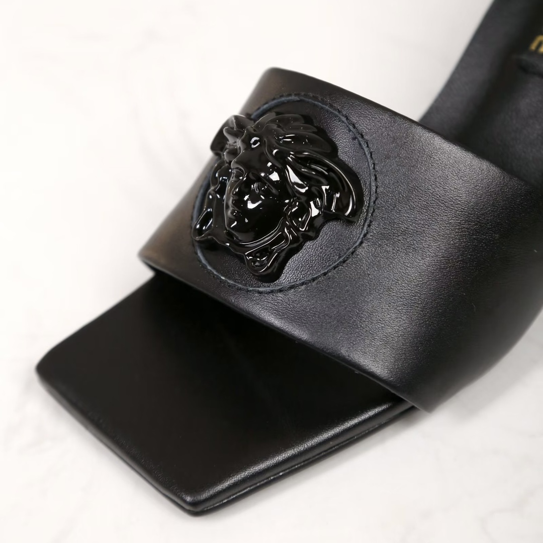 Versace open-toe heeled mules