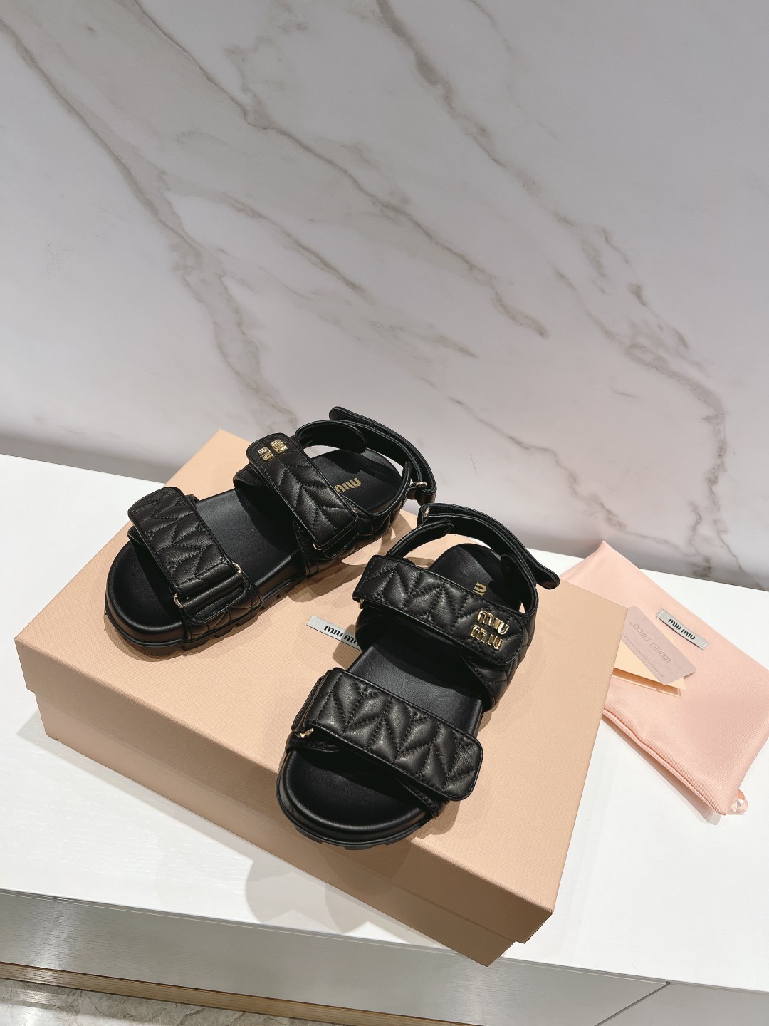 Miu Miu Sandals half slipped