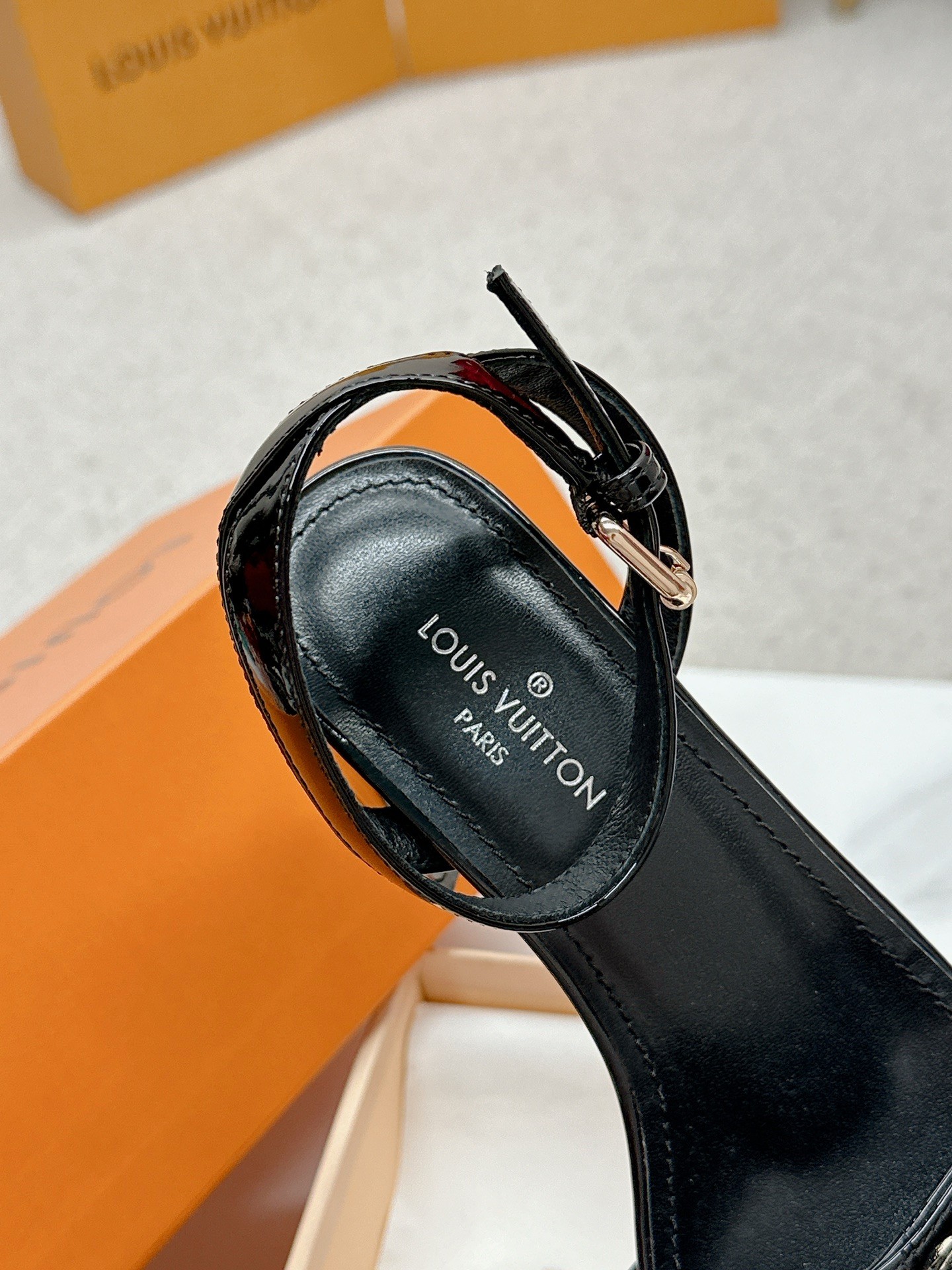 LV Block-heeled sandals