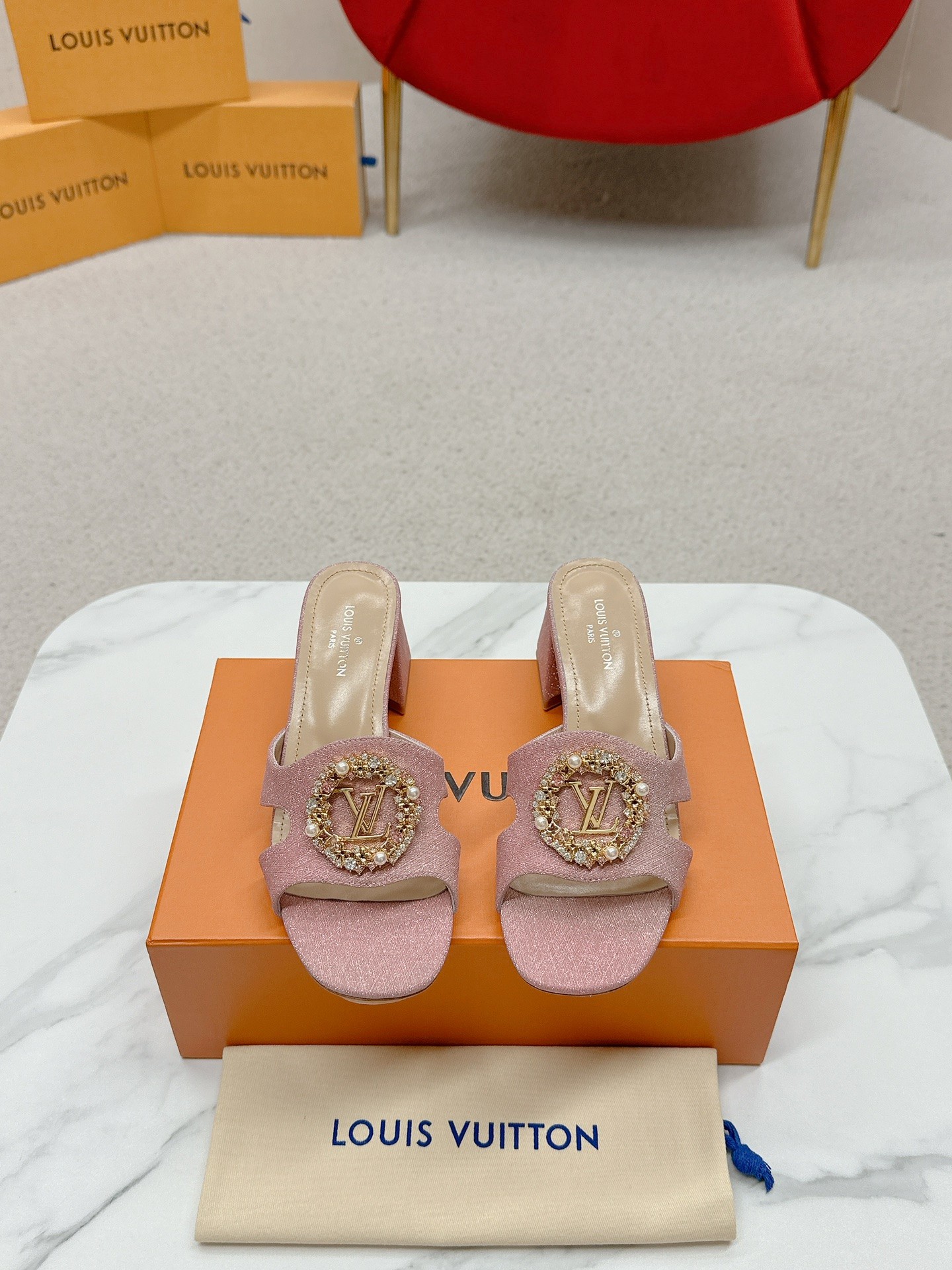 LV Urban Twist Slippers women's shoes