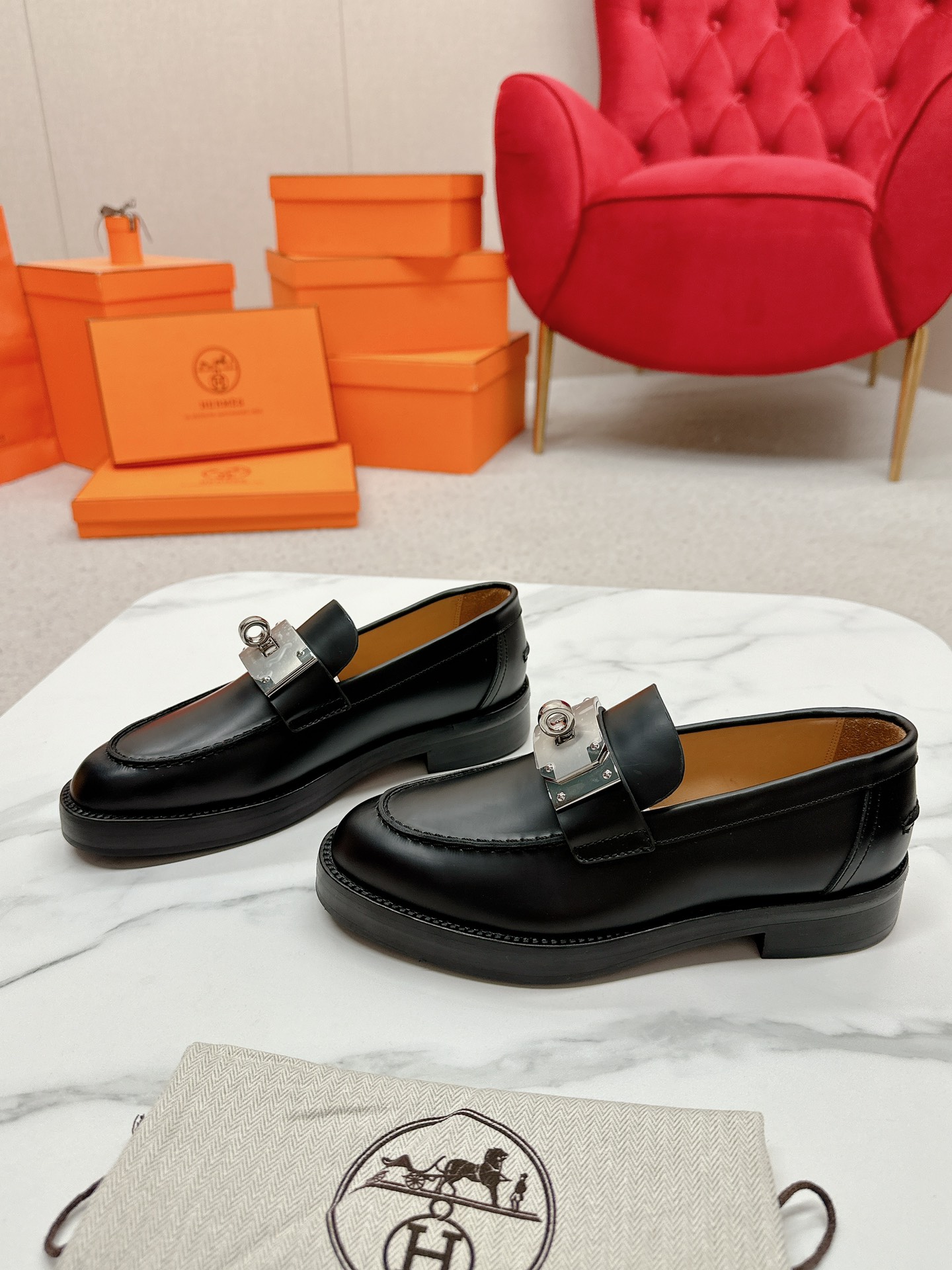 Hermes itch Hot  loafers
