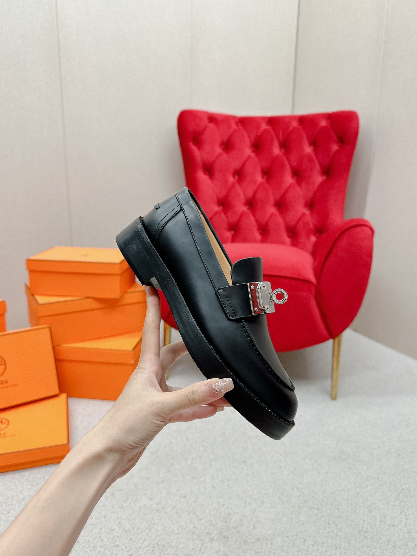 Hermes itch Hot  loafers