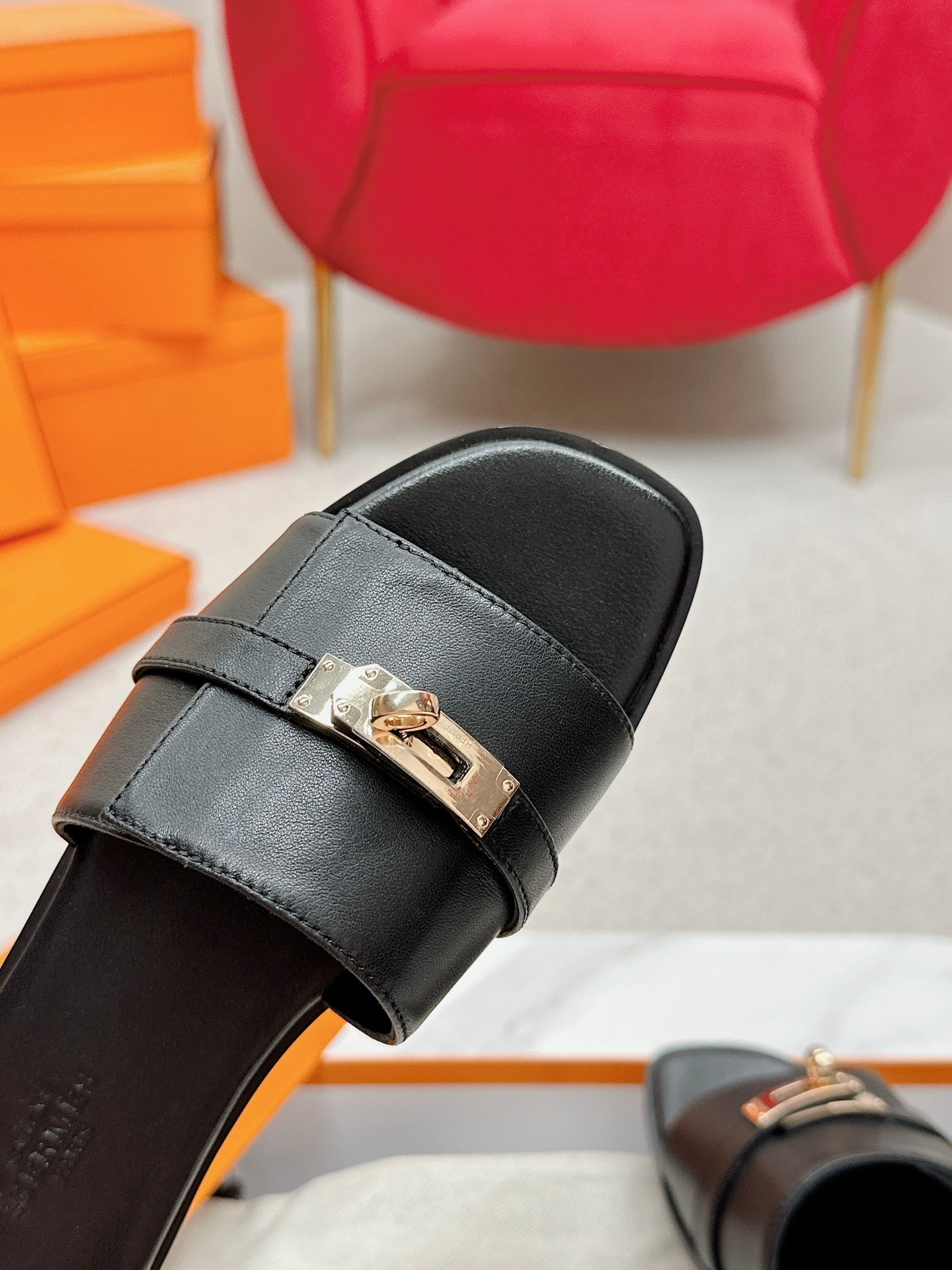 Hermes Slippers