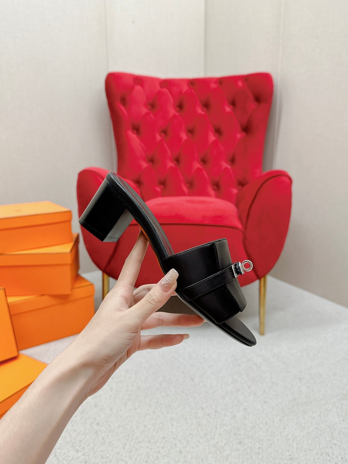 Hermes HEELS Slippers