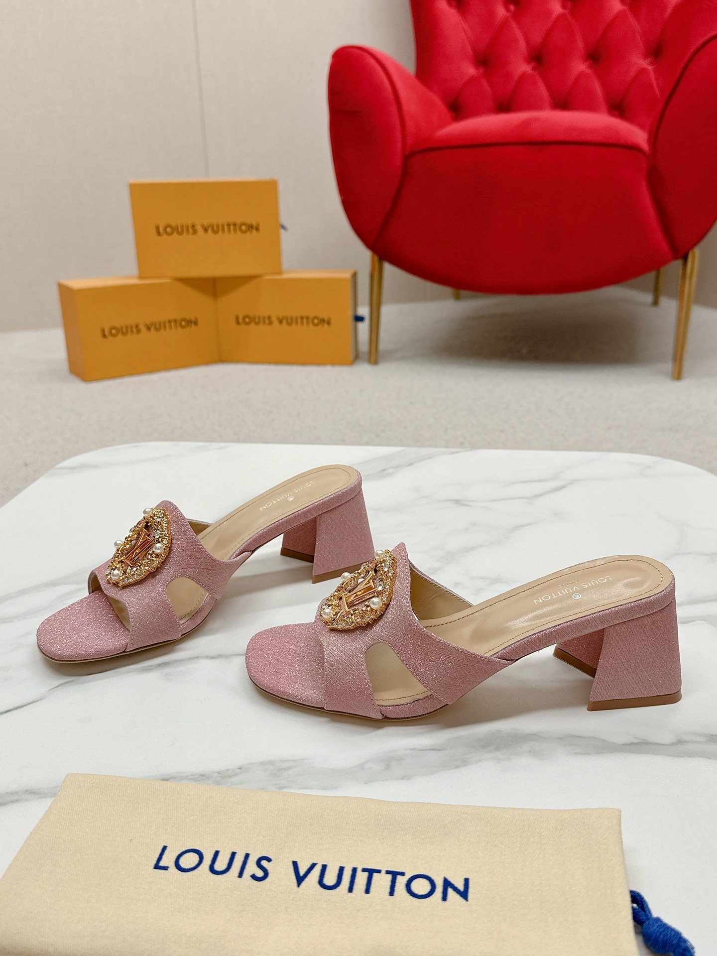 LV Urban Twist Slippers women's shoes