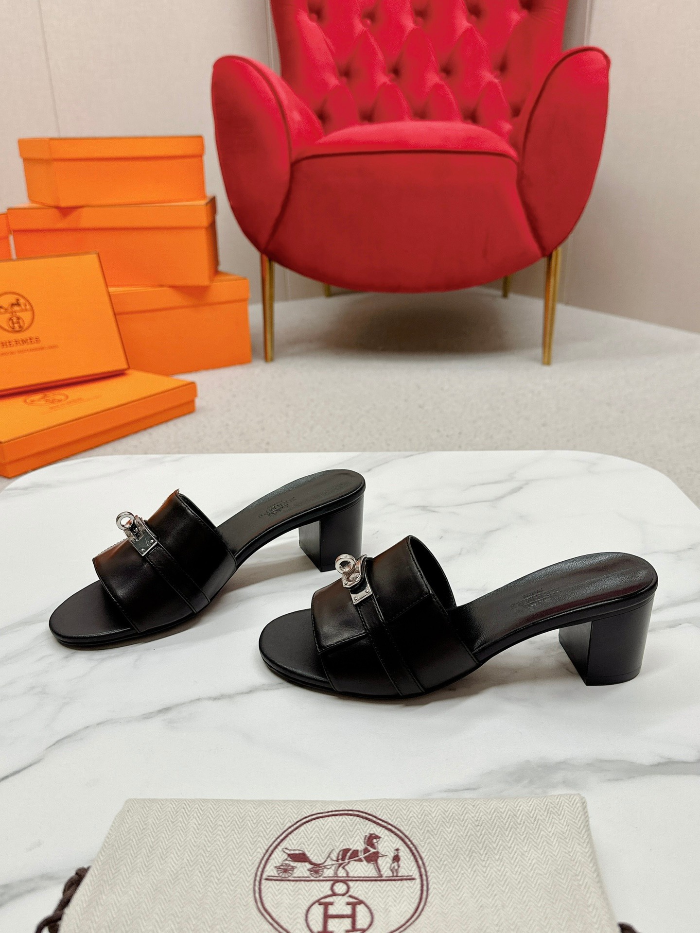 Hermes HEELS Slippers