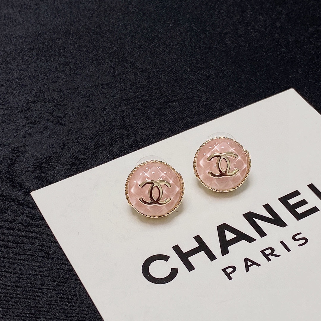 Chanel stud earrings
