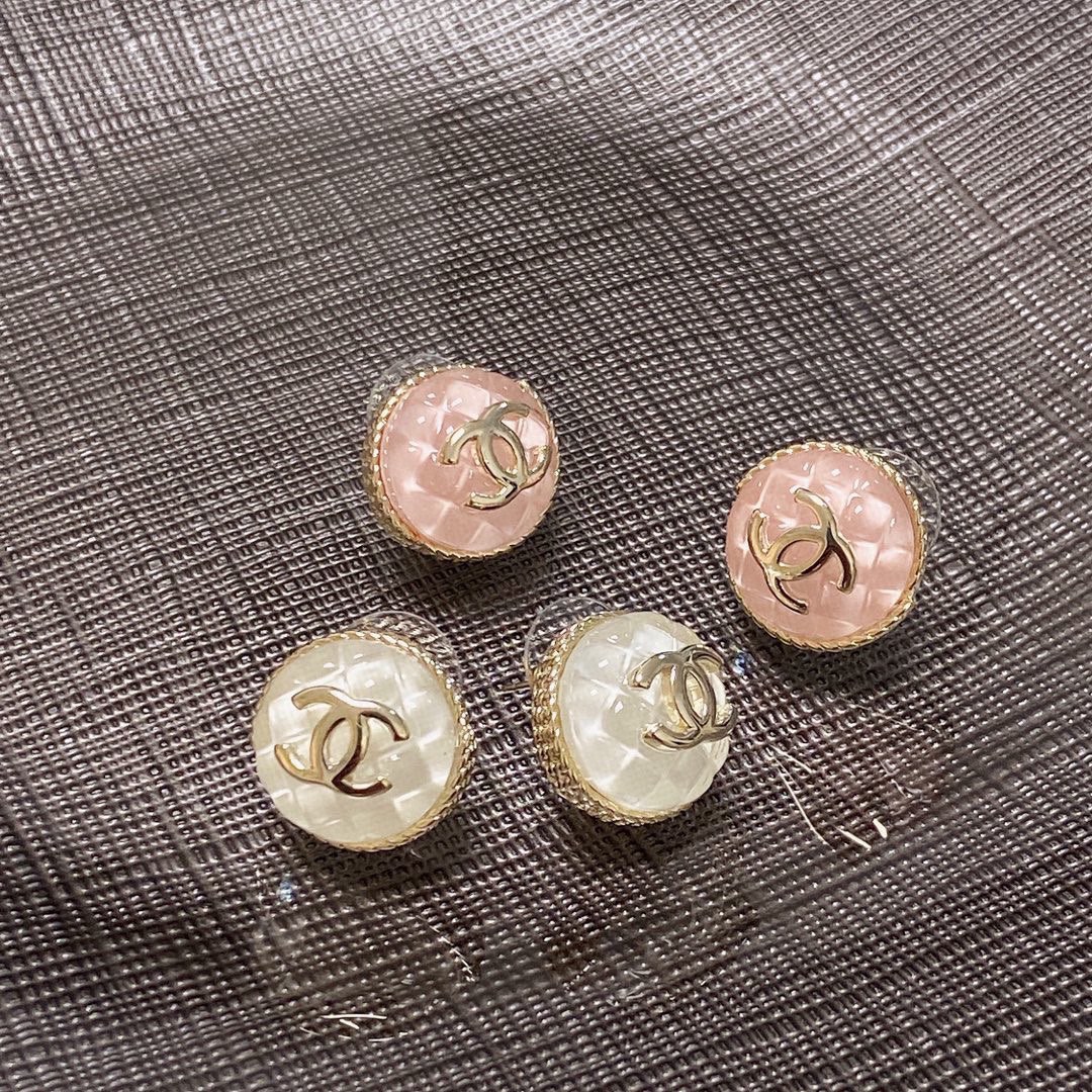 Chanel stud earrings