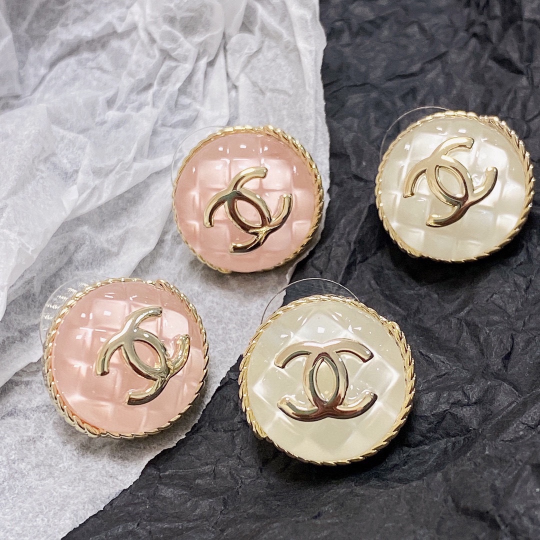 Chanel stud earrings