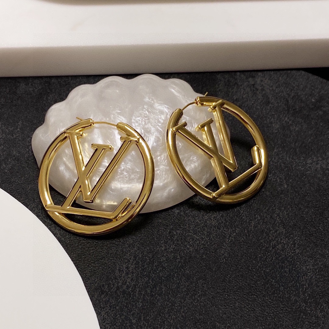 LV earrings