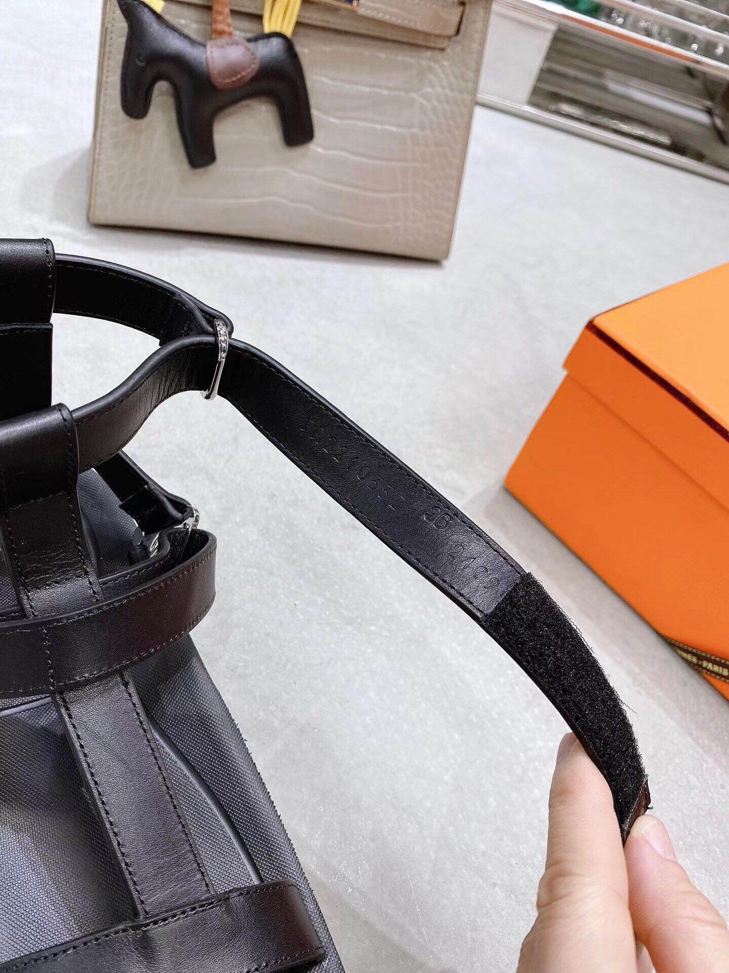 Hermes roman sandals