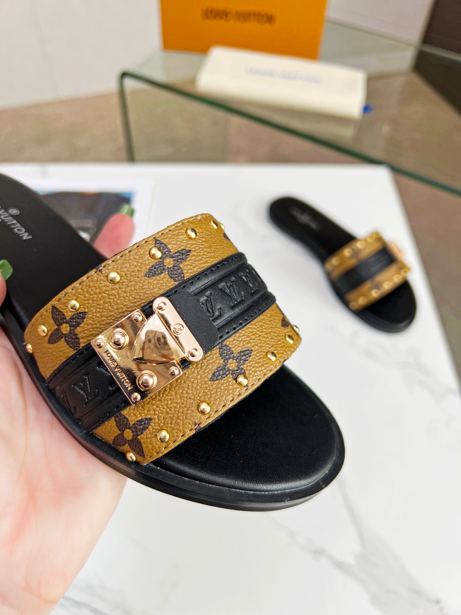 LV Slippers