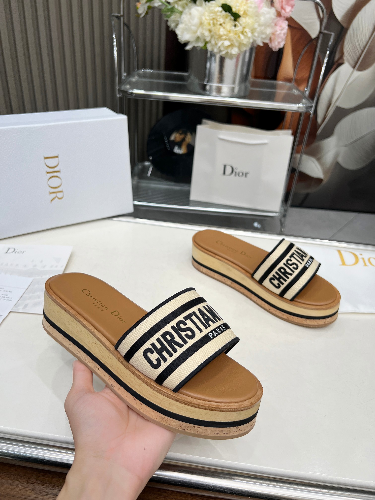 DIOR  IVIETA DWAY Slippers