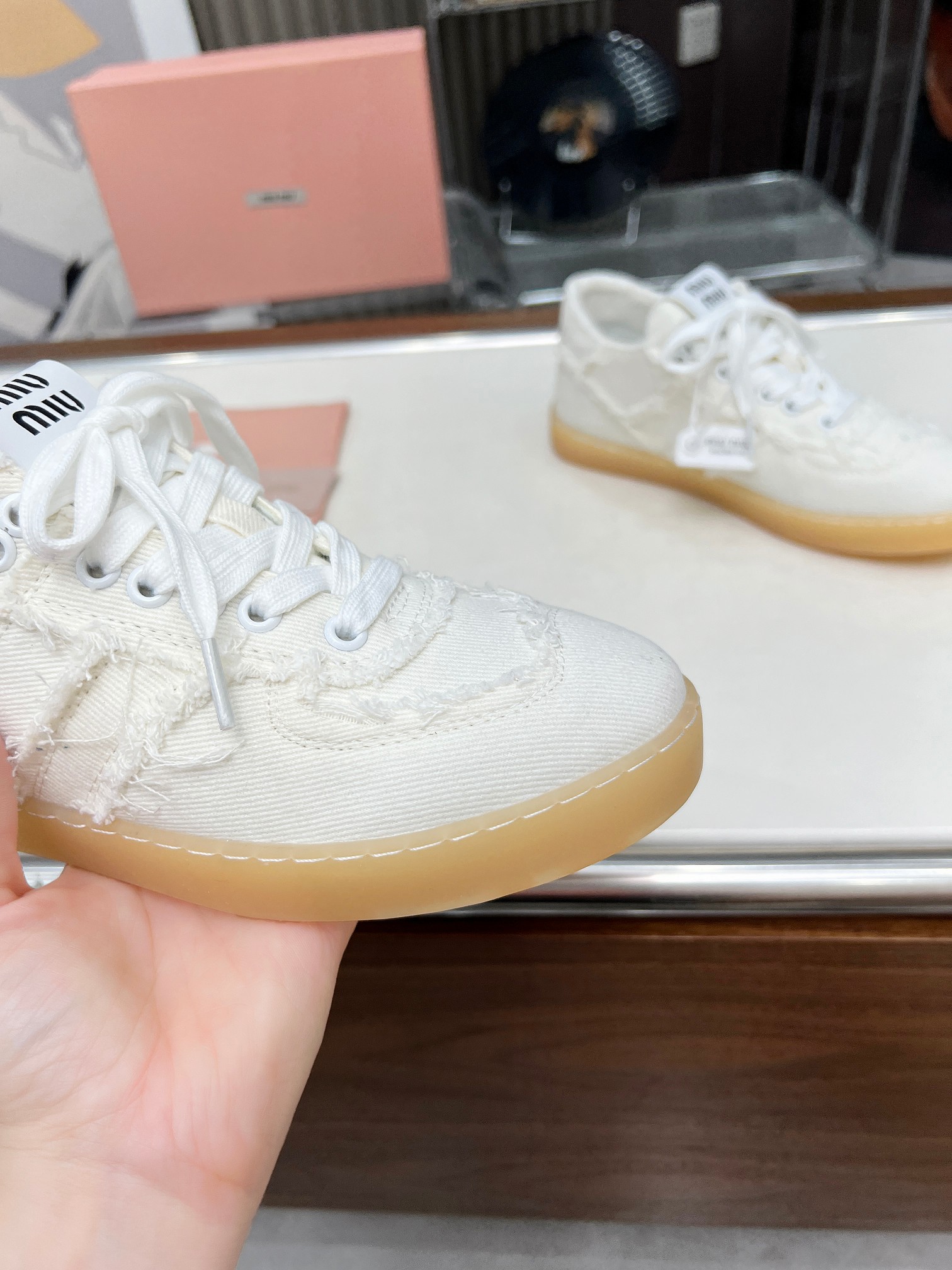 Miumiu beggar casual shoes