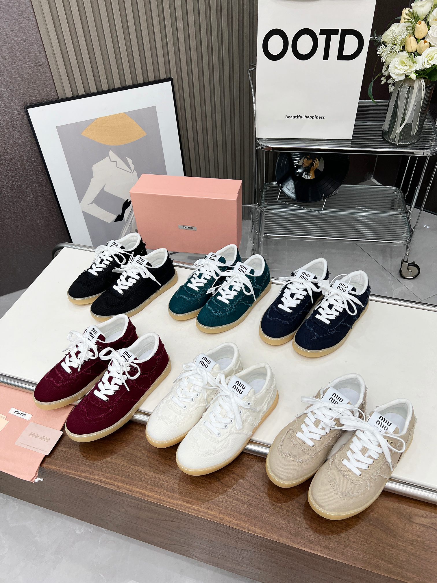 Miumiu beggar casual shoes