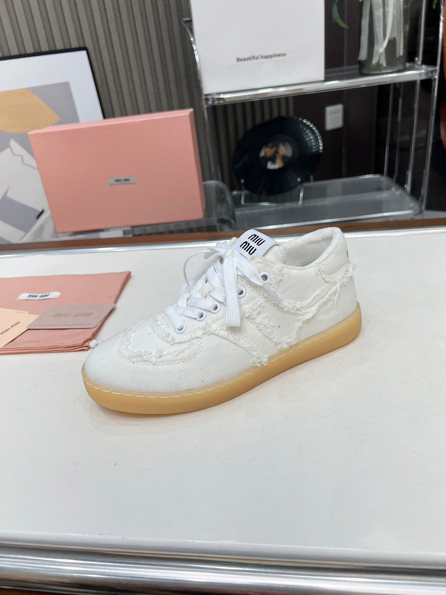 Miumiu beggar casual shoes