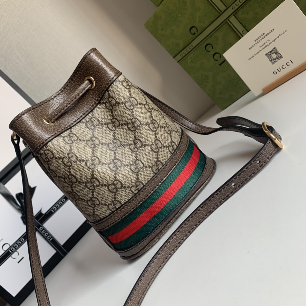 GG Ophidia Mini bucket bag