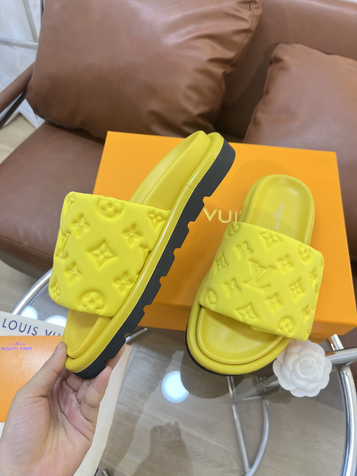 LOUIS VUITTON SLIDES