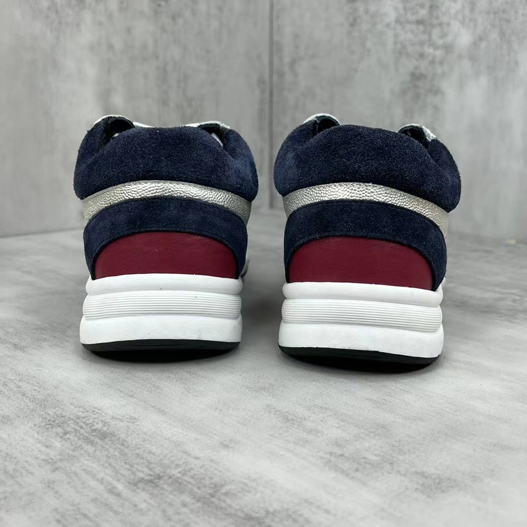 Chanel New Printed Woolen Sports Shoes