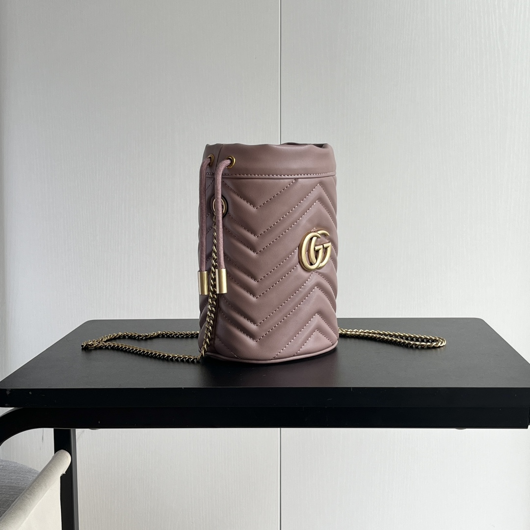 GG marmont series mini bucket bag