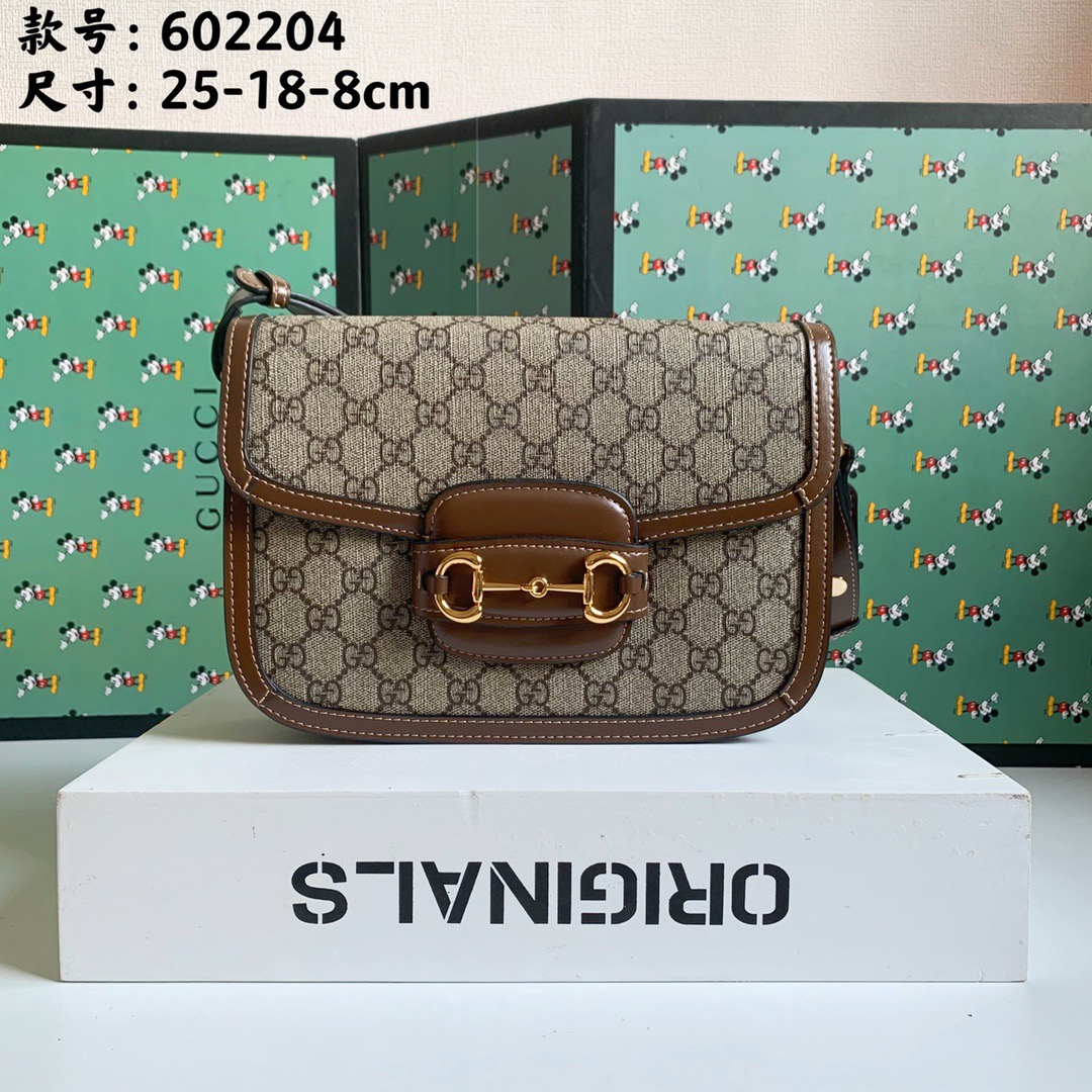 GUCCI BAG Horsebit 1955 Saddle BAG SERIES